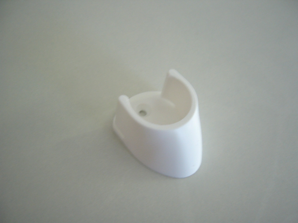 Rúdtartó 25mm 2db/ fehér/