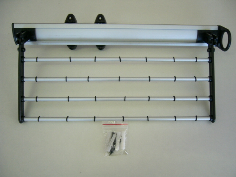 Kihúzható nadrágtartó elox alu.