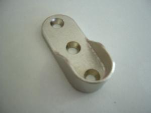 Fém rúdtartó ovális rúdhoz 2db