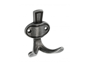 Fogas CORUNA antik ezüst kicsi