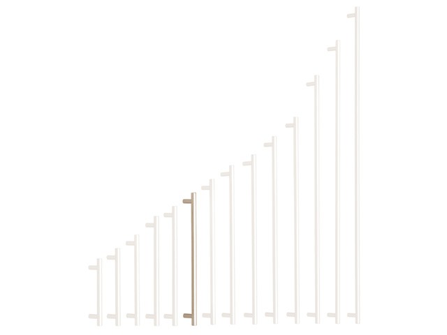 Nikkel fogantyú 256/296