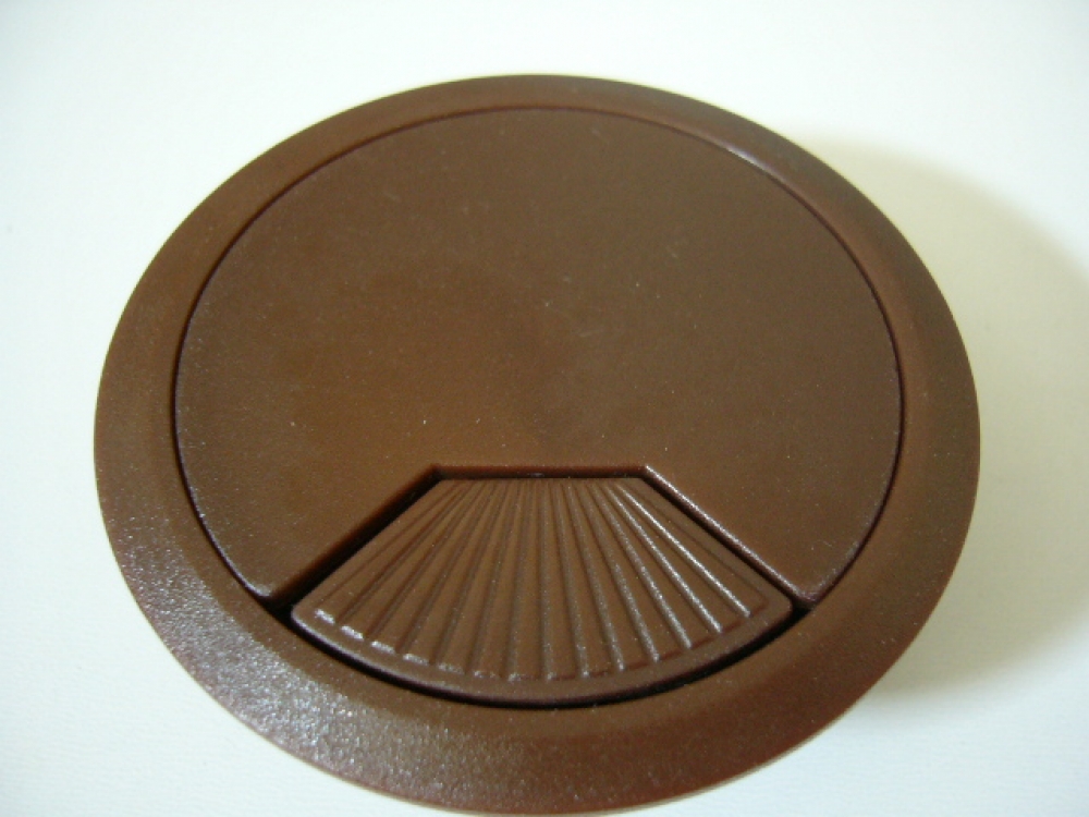 Kábelkivezetõ sötétbarna/wenge/ D60