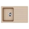 EVIDO Home 45S gránit mosogató, 765 x 460mm, avena