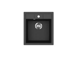 EVIDO Easy 45 gránit mosogató, 460 x 515 mm, antracit