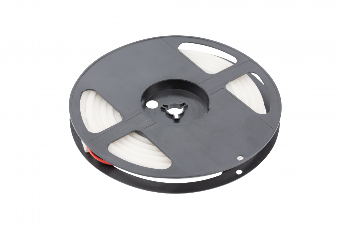 LED szalag NEON FLEX, DC12V, 100LED/m, 12 W/m, 200 lm/m, 4000K, IP65, tekercs 5 m