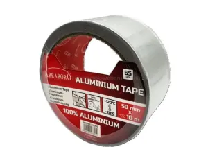 Abraboro öntapadós alumínium szalag 50mm x 10m