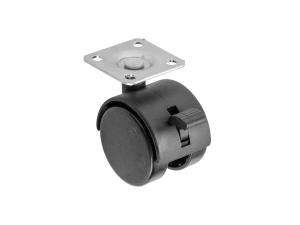 Görgő fékkel KMH-50mm műanyag 4db/csomag