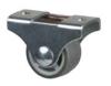 StrongCastors Kerék 25 mm, szürke, rögzített, puha futófelület 2db/csomag