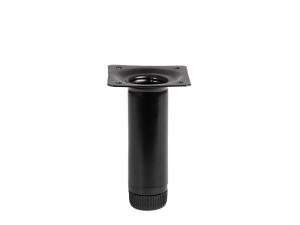 FÉM DESIGN LÁB D: 30X100mm MATT FEKETE