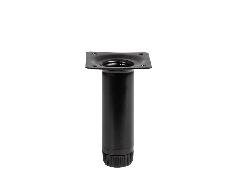 FÉM DESIGN LÁB D: 30X100mm MATT FEKETE