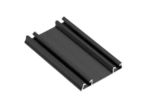 Alsó sín 170cm, fekete