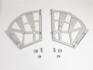 CIPŐTARTÓ 3-RÉSZES 260x255mm SZÜRKE