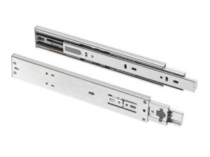 Részlegesen kihúzható önbehúzós fióksín 45/250mm