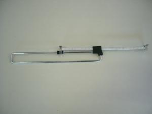 Kihúzható vállfatartó 250mm