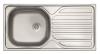 EVIDO BASIC natúr rozsdamentes acél mosogató, 860 x 435 mm