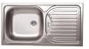 EVIDO FLEX natúr rozsdamentes acél mosogató, 780 x 435 mm